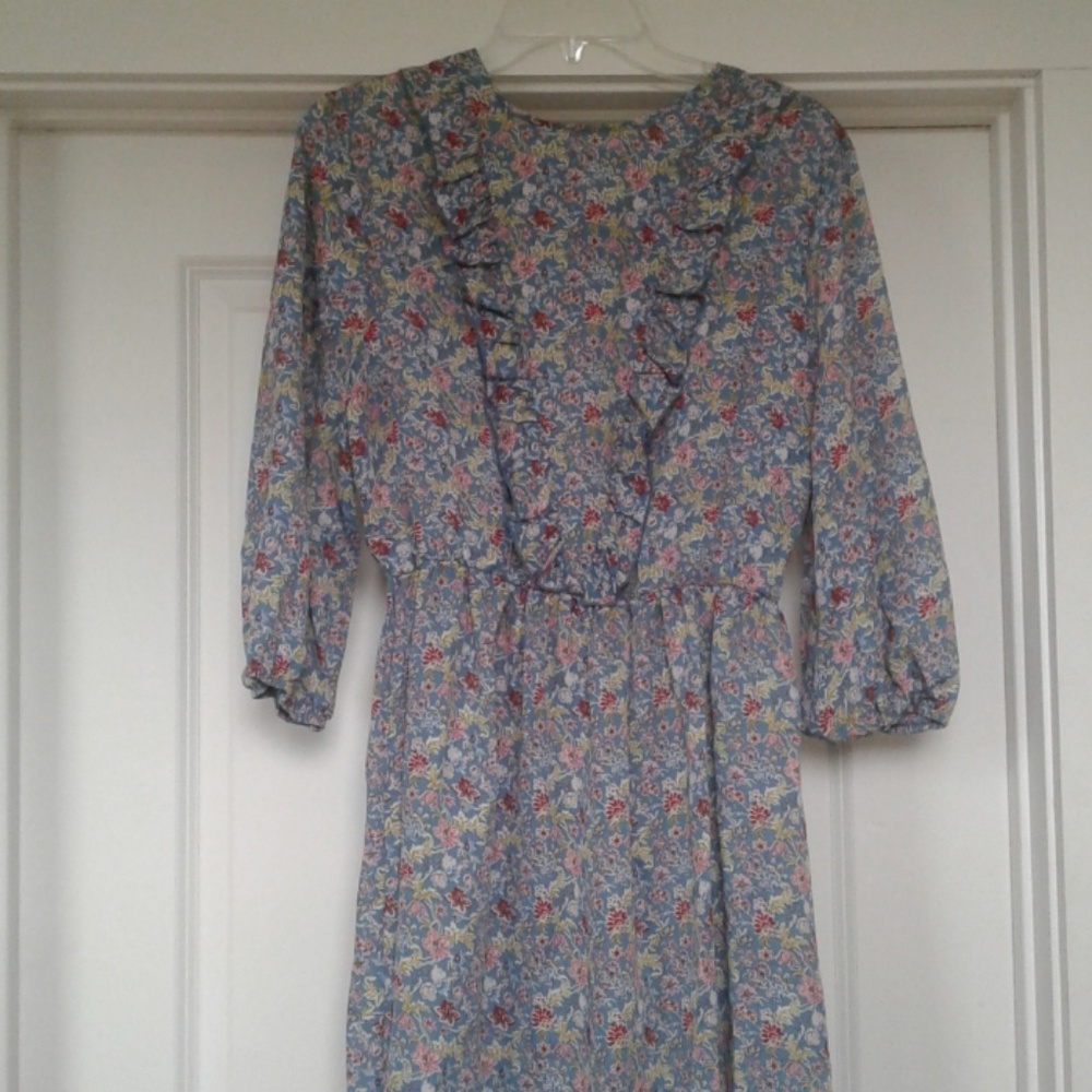 Journey Five ruffle modest dress med piper scoot